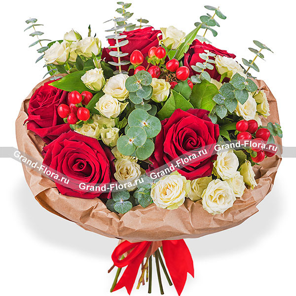 Заказ и доставка цветов в Екатеринбурге Букетик 66